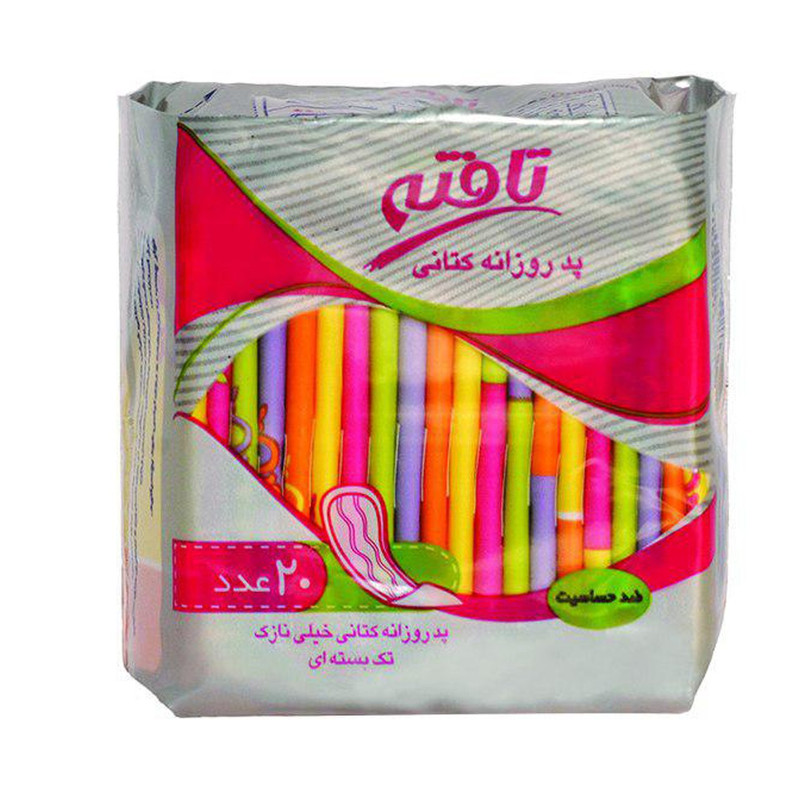 پد بهداشتی روزانه تافته مدل Ultra thin بسته 20 عددی پد بهداشتی روزانه تافته مدل Ultra thin بسته 20 عددی