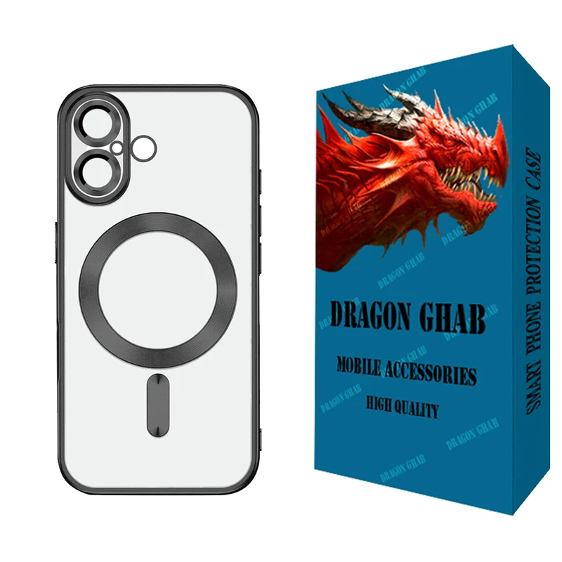 کاور دراگون قاب مدل مگ سیف طرح LUX مناسب برای گوشی موبایل اپل iPhone 16