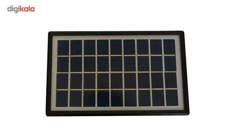 پک پنل خورشیدی، باتری، شارژر و لامپ مدل S6-5000 پک پنل خورشیدی، باتری، شارژر و لامپ مدل S6-5000