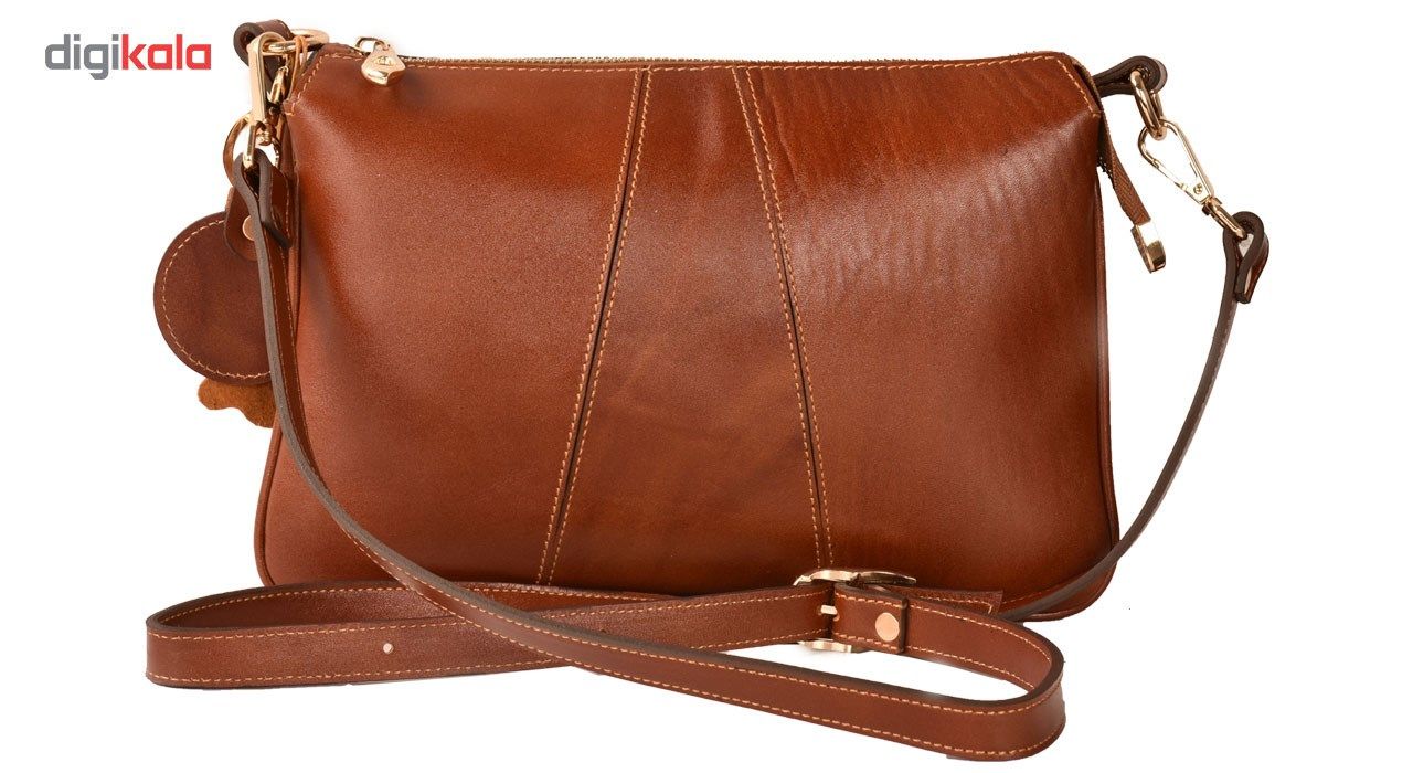 کیف رو دوشی زنانه کهن چرم مدل V155-1 -  - 3
