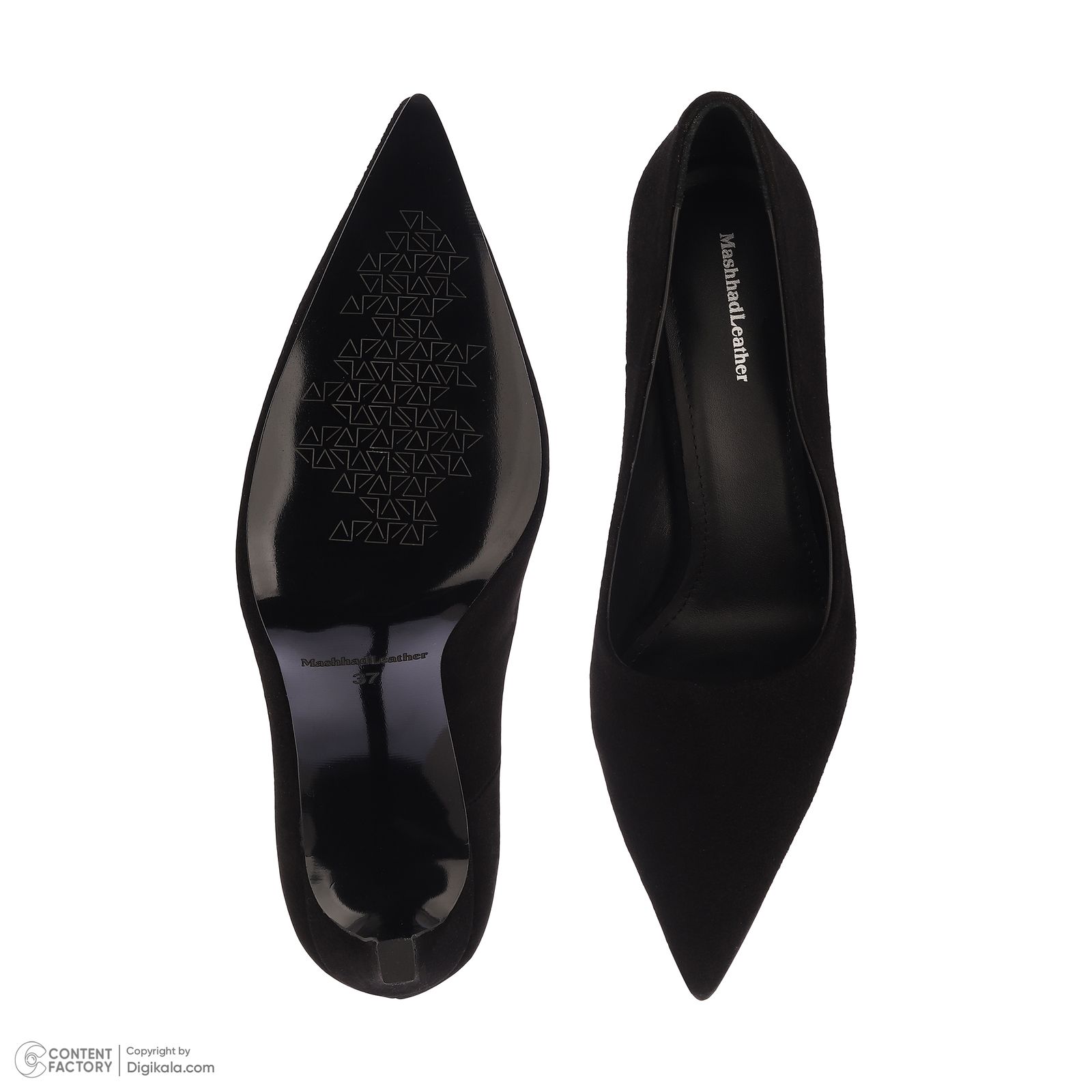 کفش پاشنهدار زنانه چرم مشهد مدل J2803-001-37 -  - 8