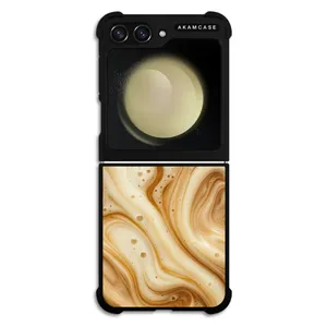 AKAM AMC-WSGZFLIP5-COFFEE-21 Cover For Samsung Galaxy Z Flip 5