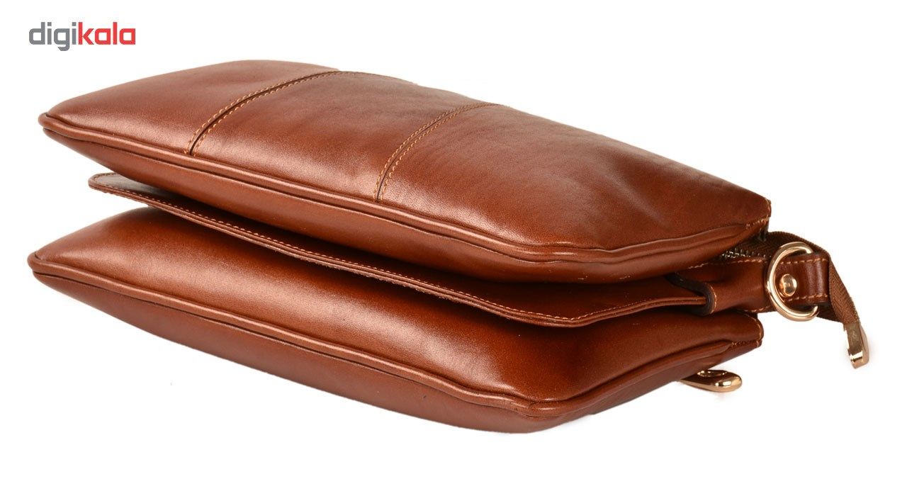 کیف رو دوشی زنانه کهن چرم مدل V155-1 -  - 6