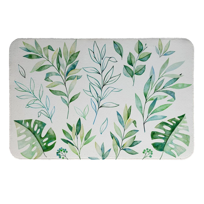 پادری طرح برگ کد 6263 سایز 110 × 80 سانتی متر