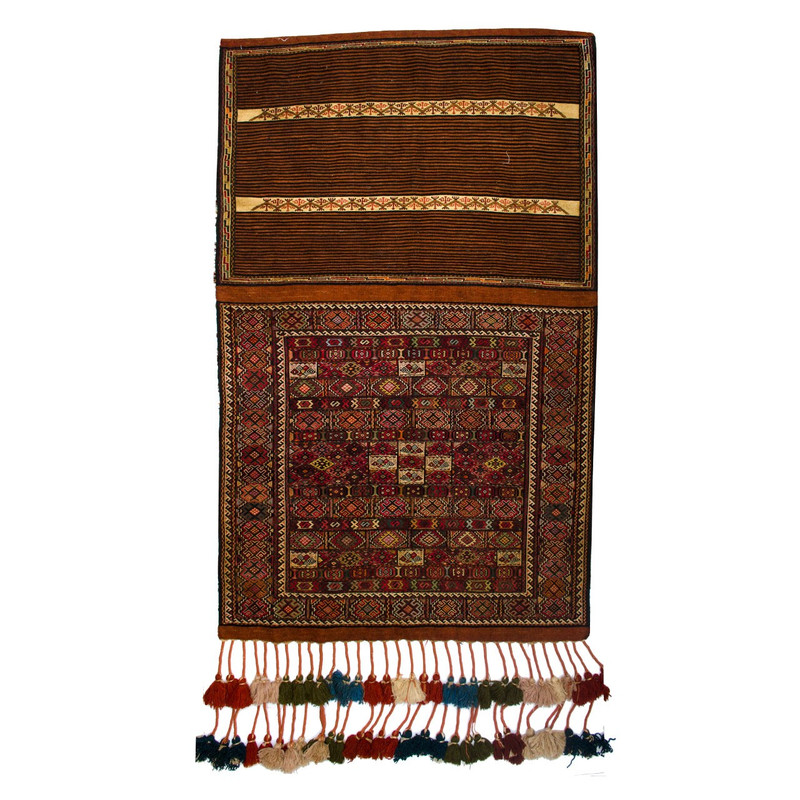 کاپان  گلیم  سوزنی دستبافت رستا طرح 50-124