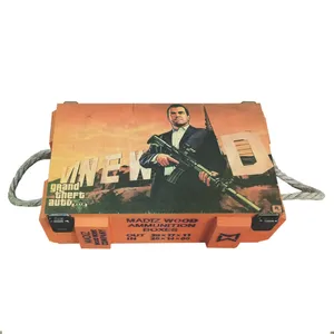 جعبه هدیه طرح GTA مدل جعبه مهمات  کد 01