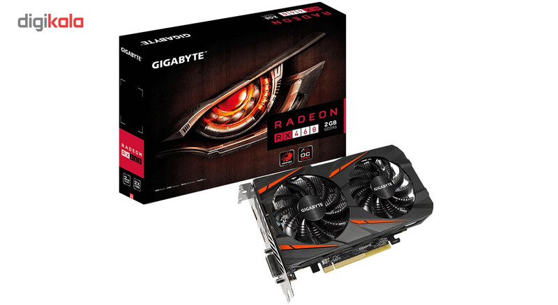 کارت گرافیک گیگابایت مدل GV-RX460WF2OC-2GD