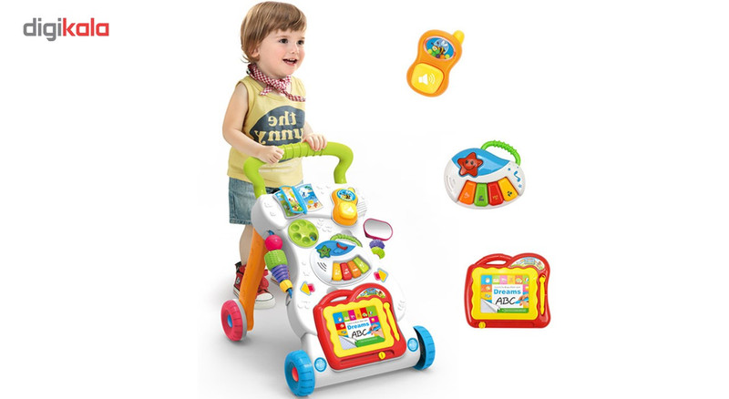 واکر موزیکال کودک مدل World Dream