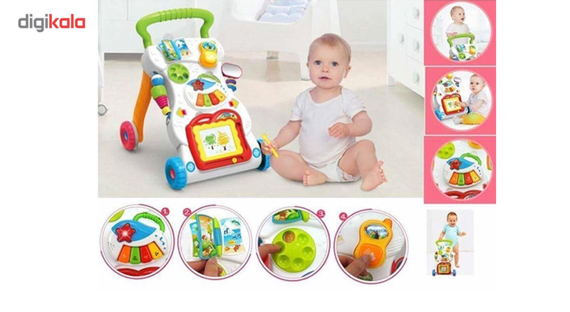واکر موزیکال کودک مدل World Dream