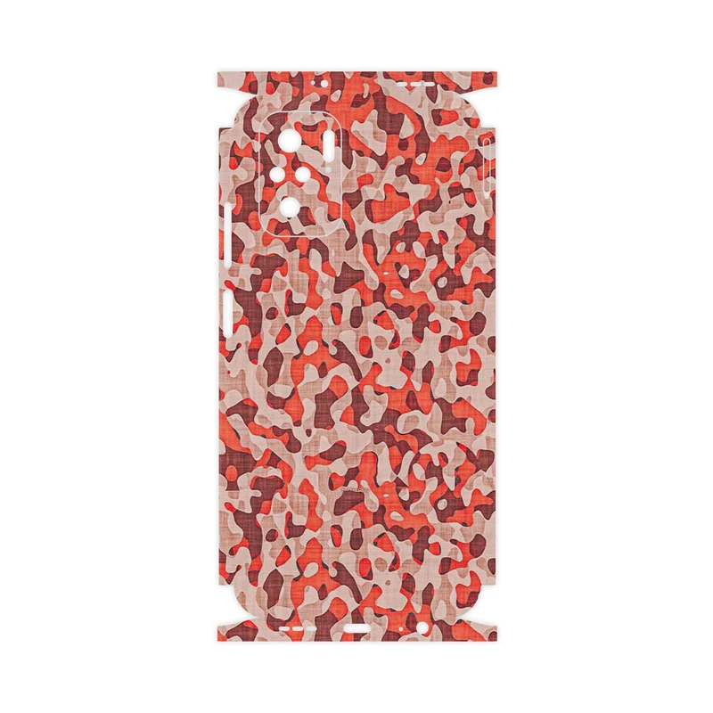 برچسب پوششی ماهوت مدل Red Infantry Army-FullSkin مناسب برای گوشی موبایل شیائومی Poco M5s