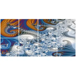 تایل سقفی آسمان مجازی کد ST 6105-8 سایز 60x60 سانتی متر مجموعه 8عددی