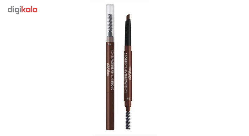 مداد ابرو دبورا سری Extra 24ORE شماره 02