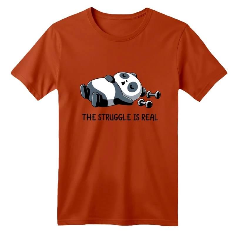 تی شرت آستین کوتاه بچگانه مدل پاندا ورزشی