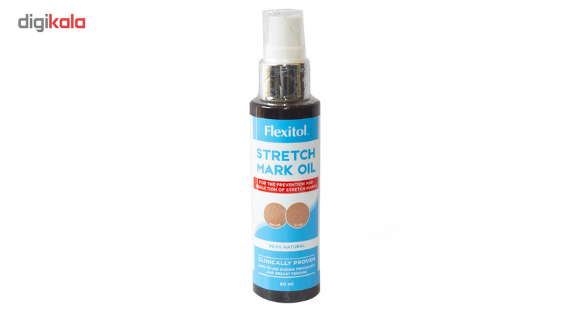 روغن رفع ترک پوست فلکسیتول مدل STRECH MARK OIL حجم 60 میلی لیتر