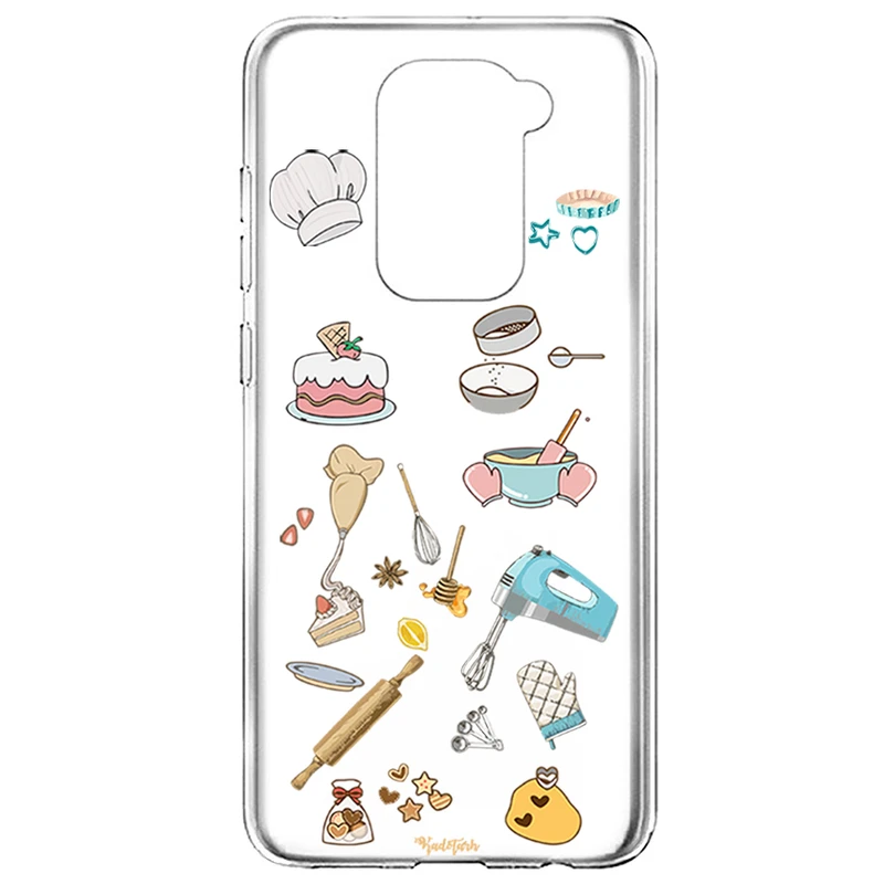 کاور طرح شیرینی پزی مناسب برای گوشی موبایل شیائومی Redmi Note 9