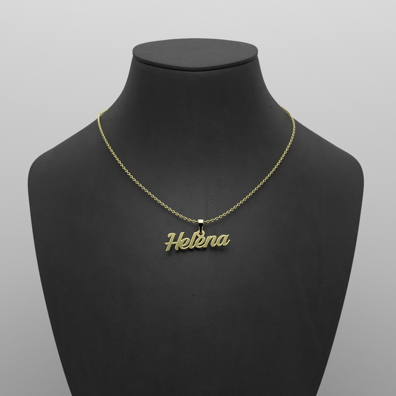 گردنبند طلا 18 عیار زنانه مدوپد مدل Helena