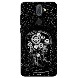 Megafone Human Robot 7428 Cover For Nokia 8 Sirocco 