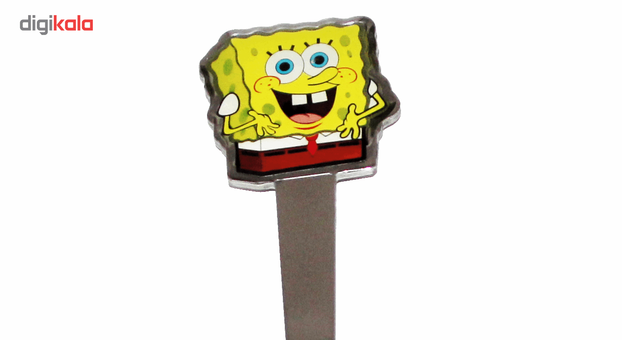 قاشق و چنگال وینز مدل Sponge Bob