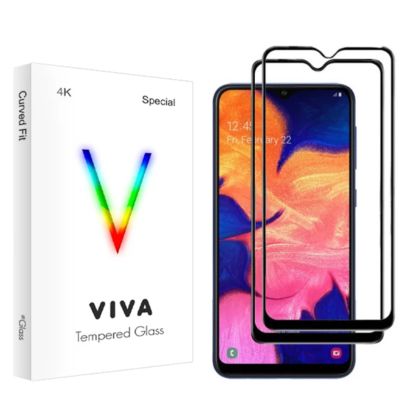 محافظ صفحه نمایش ویوا مدل 4K مناسب برای گوشی موبایل سامسونگ Galaxy A20 بسته سه عددی