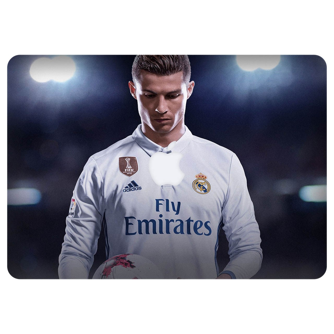 برچسب تزئینی ونسونی مدل CR7 FIFA18 مناسب برای مک بوک ایر 13 اینچی