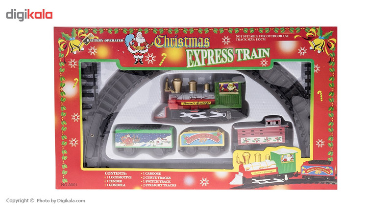 قطار اسباب‌ بازی مدل Christmas