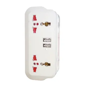 چند راهی برق ناینتی ناین 4 پریز 2 Usb