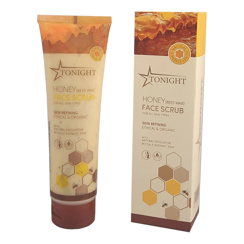 کرم اسکراب صورت تونایت مدل عسل مناسب برای انواع پوست حجم 150 میلی لیتر