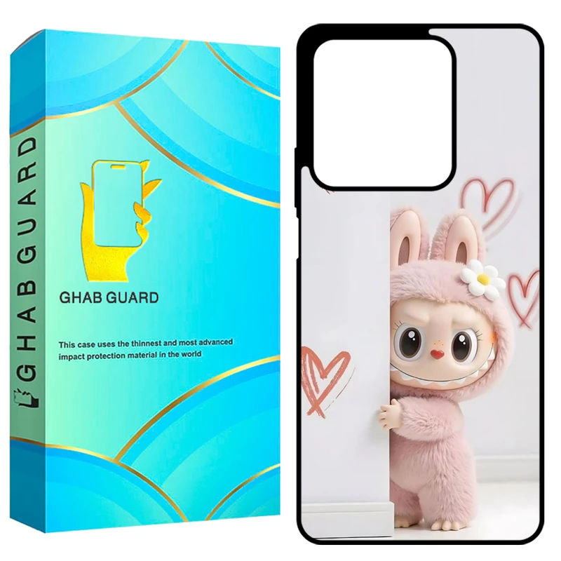 کاور قاب گارد طرح لبوبو مدل GCHPN134 مناسب برای گوشی موبایل شیائومی Redmi Note 13 4G