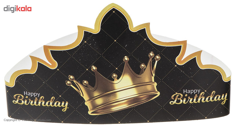 تاج تولد مدل Crown بسته 6 عددی تاج تولد مدل Crown بسته 6 عددی