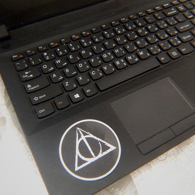 استیکر لپ تاپ مدل هری پاتر کد 011