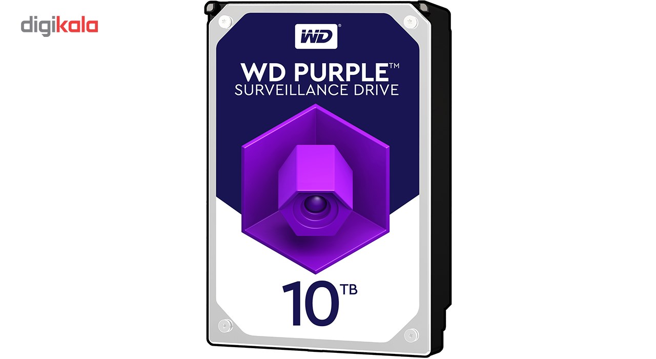 هارددیسک اینترنال وسترن دیجیتال مدل Purple WD100PURZ ظرفیت 10 ترابایت