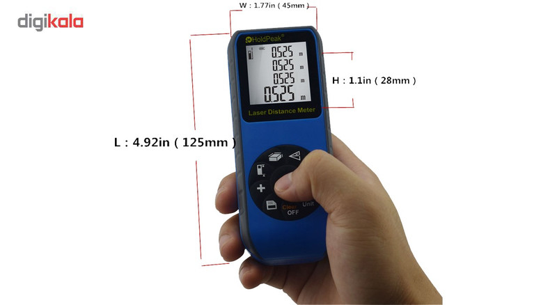 متر لیزری هلدپیک مدل HP-5060 متر لیزری هلدپیک مدل HP-5060