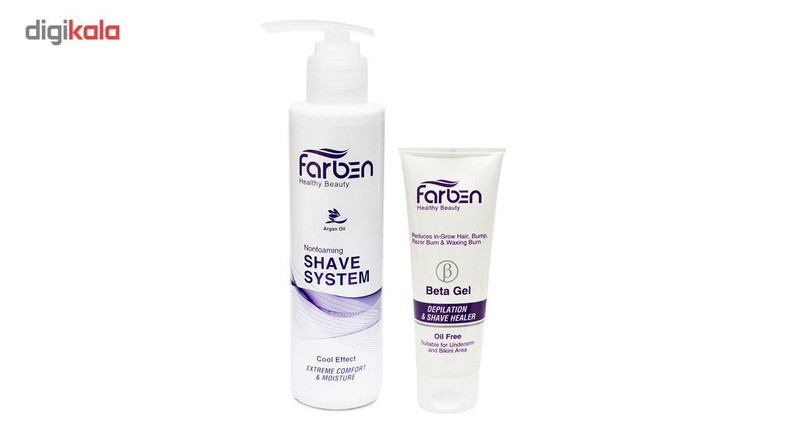 پک اصلاح فاربن مدل Nonfoaming و ژل بعد اصلاح مدل Beta حجم 275