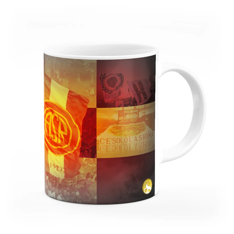 ماگ هومرو طرح تیم باشگاه فوتبال آاس رم مدل MG5013