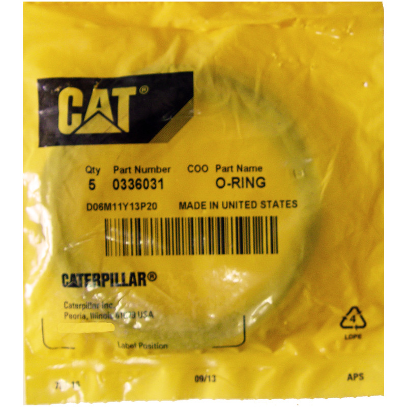 اورینگ ماشین آلات کاترپیلار کد 0336031