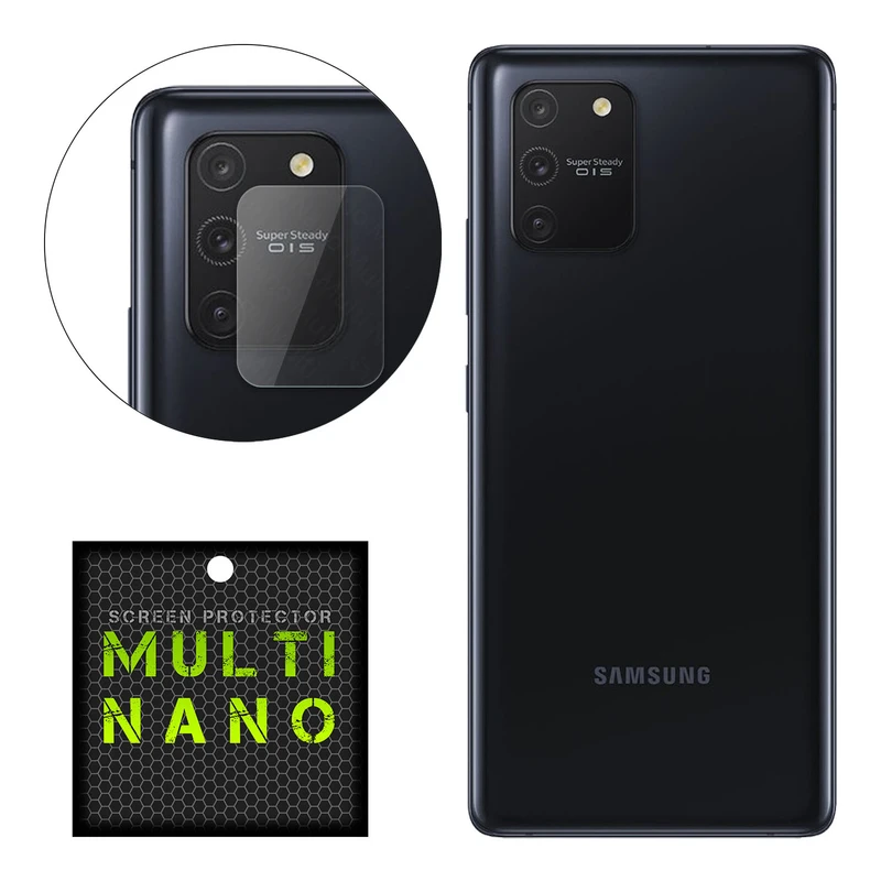محافظ لنز دوربین مولتی نانو مدل Pro مناسب برای گوشی موبایل سامسونگ Galaxy S10 Lite