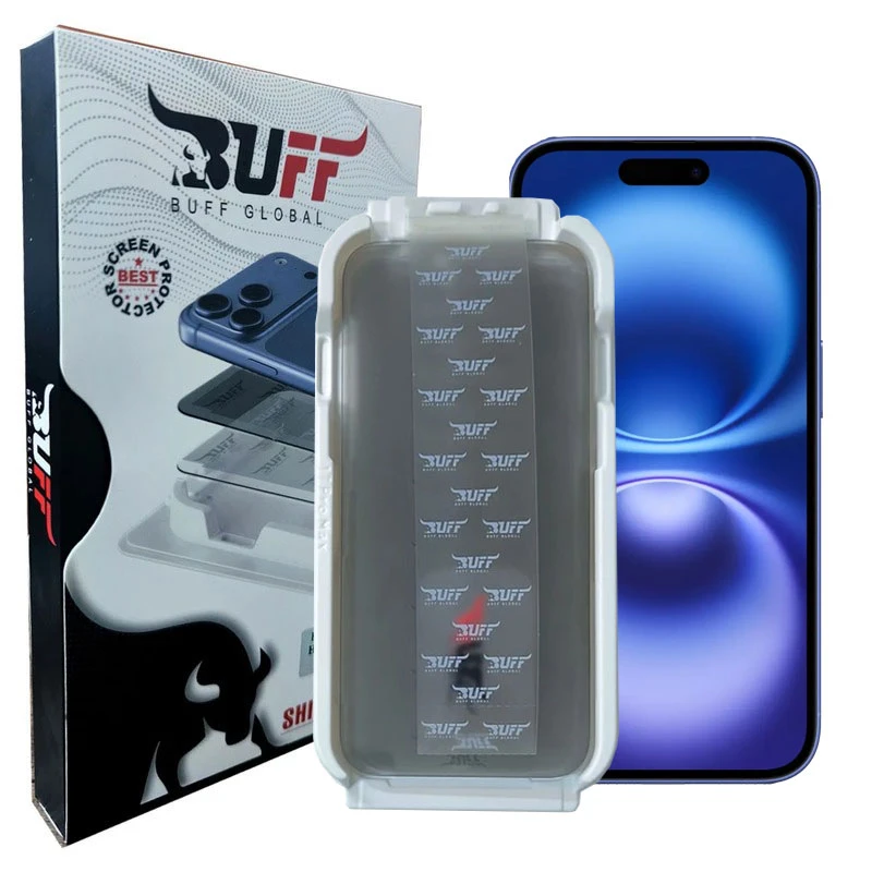 محافظ صفحه نمایش بوف مدل Shield Pro -GRT مناسب برای گوشی موبایل اپل iPhone 16/ 15/ 14 Pro