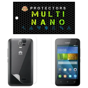 Multi Nano X-SFT Screen Protector For Huawei Ascend Y360 with back skin