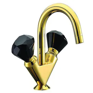 شیر روشویی موست مدل ایمپریال کریستال مشکی