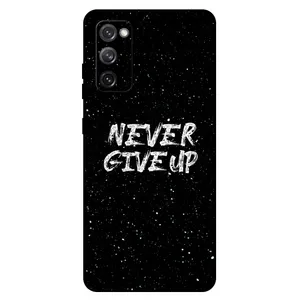 Megafone Never give up 1871 Cover For Samsung Galaxy S20 FE / S20 FE 5G