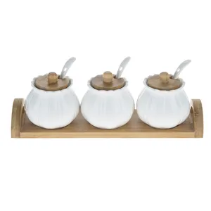 جای ادویه بامبوم مدل BB0022 بسته 3 عددی