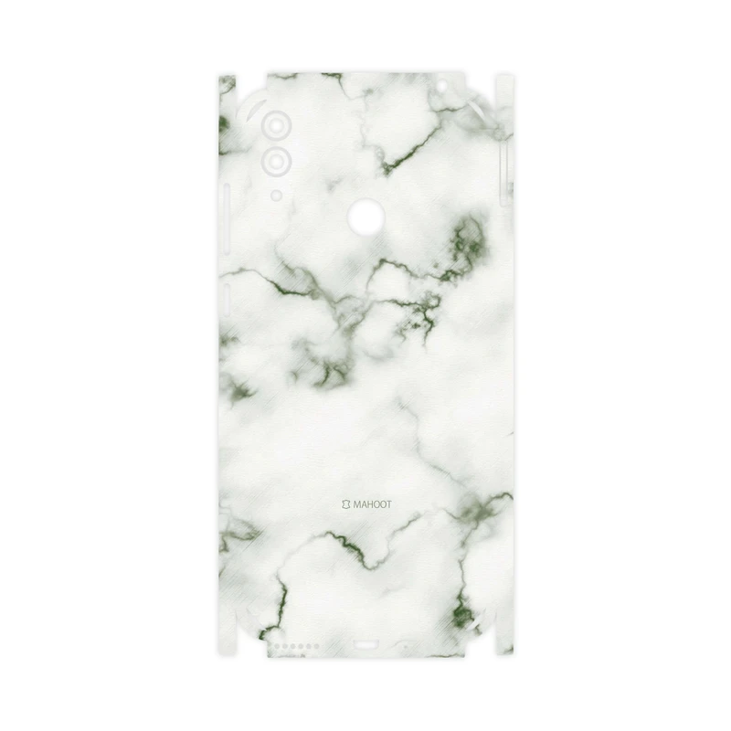 برچسب پوششی ماهوت مدل Blanco-Smoke-Marble-FullSkin مناسب برای گوشی موبایل آنر 8C