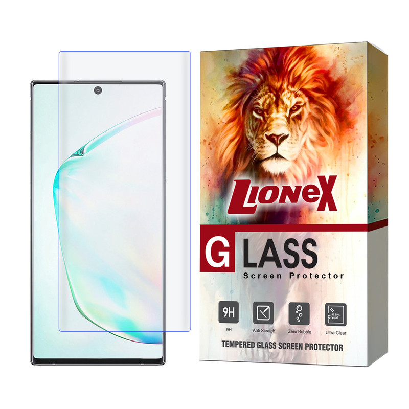 محافظ صفحه نمایش یووی لایونکس مدل UVLIGHTL مناسب برای گوشی موبایل سامسونگ Galaxy Note 10 Plus 4G / Galaxy Note 10 Plus 5G