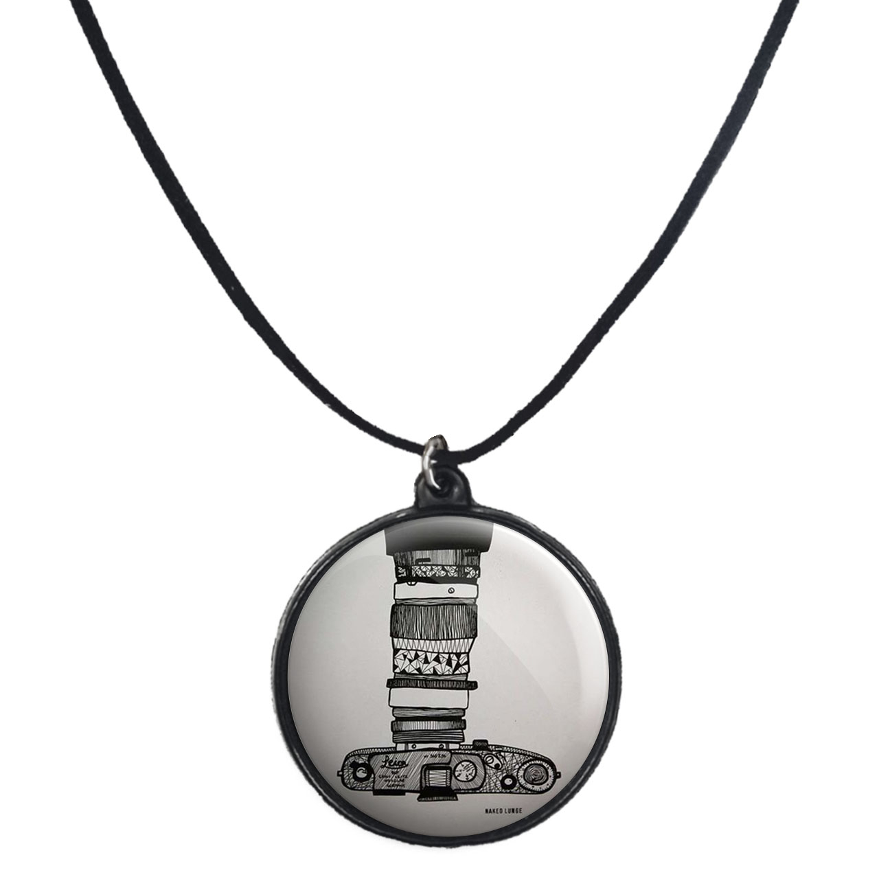 گردنبند پرمانه طرح عکاس کد pmb.5183 مدل دو طرفه