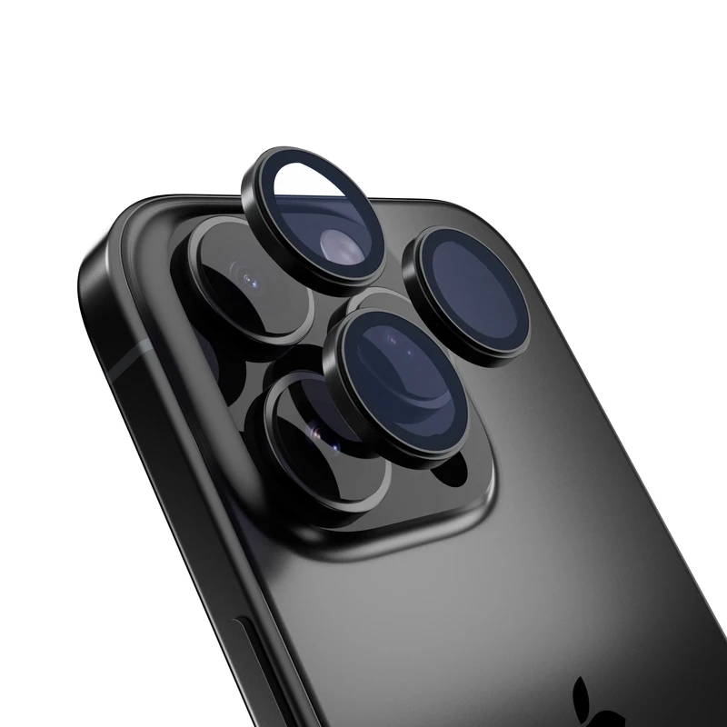 محافظ لنز دوربین کمرا فیلم مدل H9 مناسب برای گوشی موبایل اپل Iphone 16 Pro / 16 Pro Max