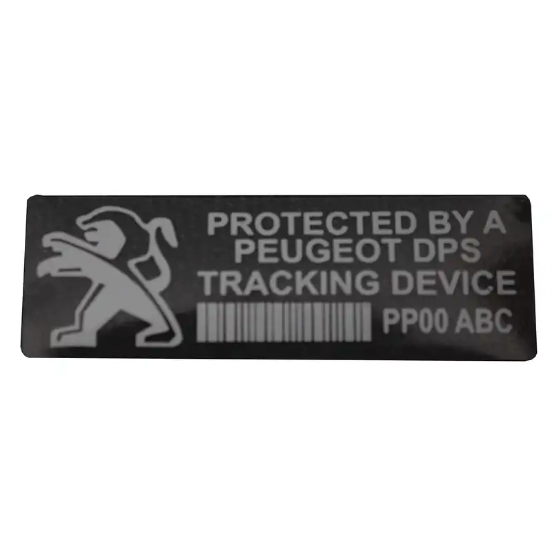 برچسب خودرو کد PEG-1