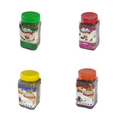 دمنوش مخلوط میوه ای چای بهشت  - 170 گرم مجموعه 4 عددی