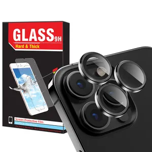 Hard And Thick Ring Metal Camera Lens Protector For Apple Iphone 13 Pro / 13 Pro Max