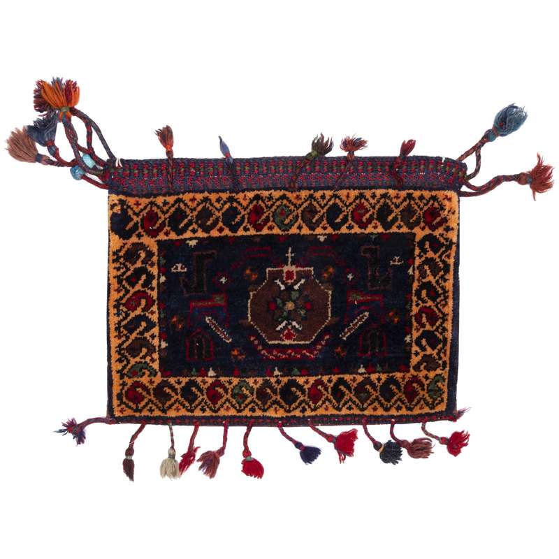 خورجین دستباف قدیمی دو دهم متری سی پرشیا کد 157056