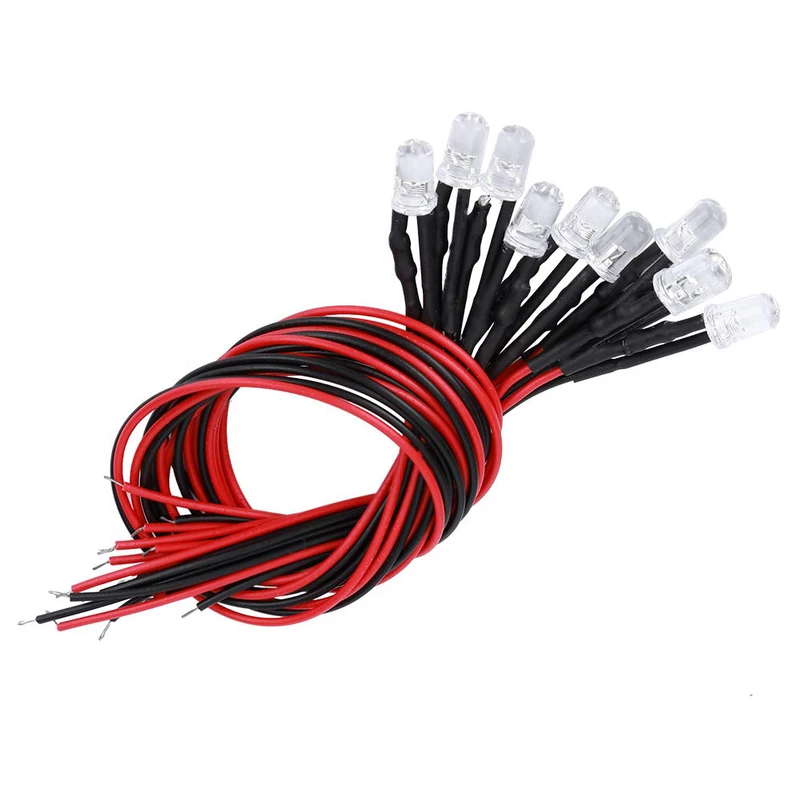 ال ای دی 12 ولت سفید هایبرایت اوال  مدل HG-W1215 بسته 10 عددی